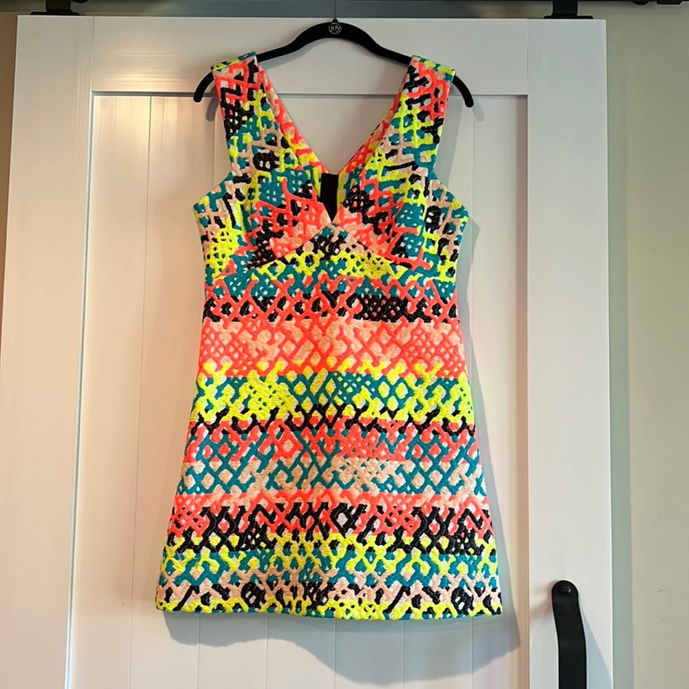 Molly multicolor mini dress (6)